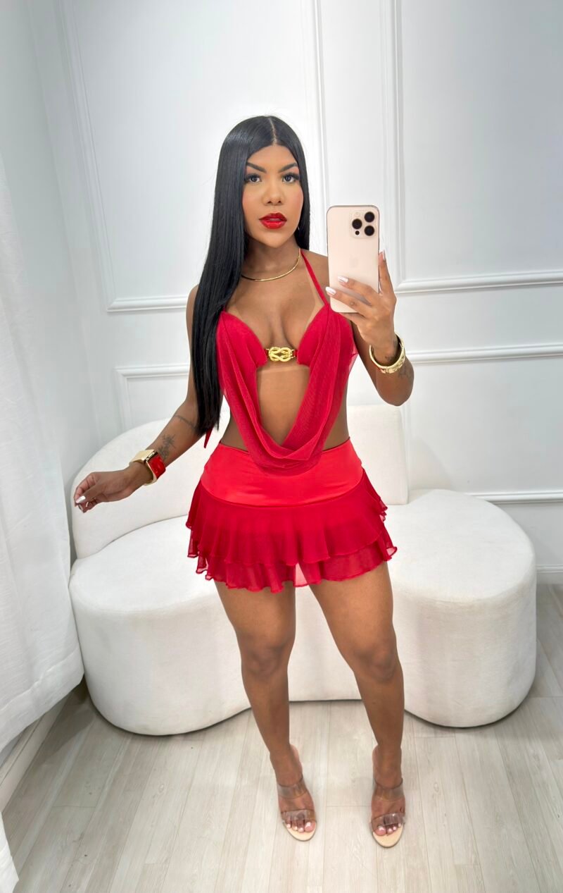 SAIA BABADINHO EM TULE COM HOTPANTS – Imagem 2 [nsid:1003691192]