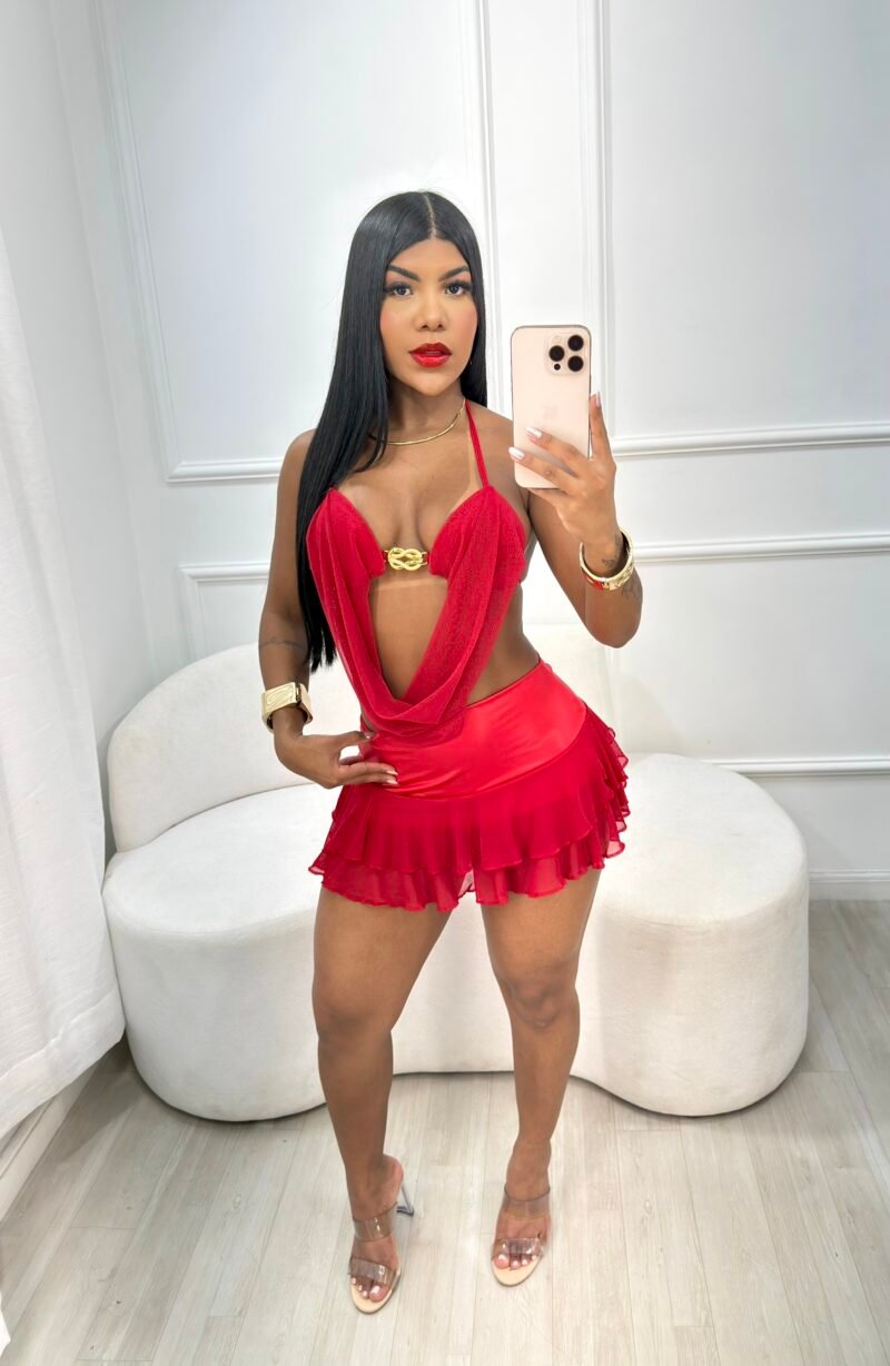 SAIA BABADINHO EM TULE COM HOTPANTS – Imagem 3 [nsid:1003691220]