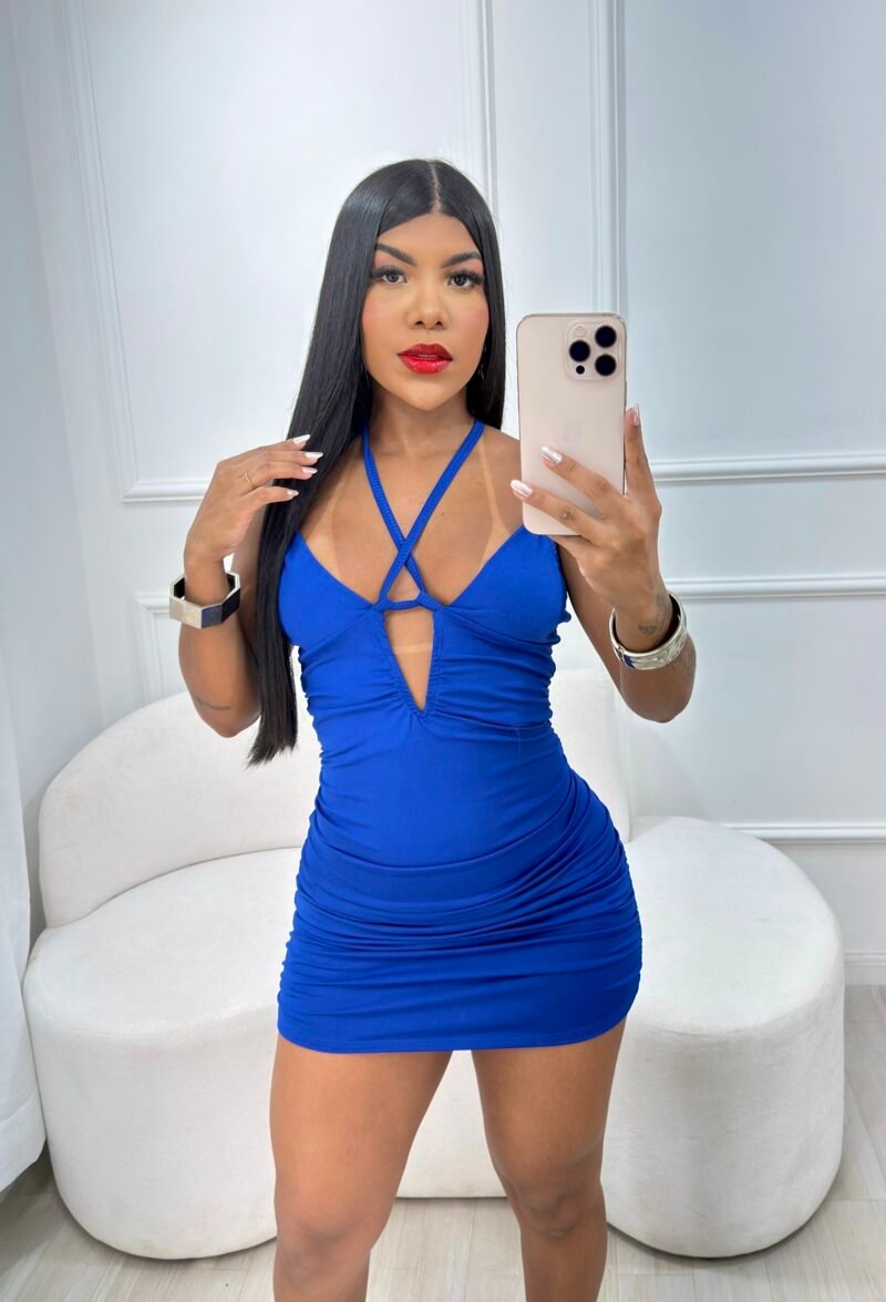 VESTIDO MANUELA EM MALHA SUPLEX COM DRAPEADO E FRANZIDO – Imagem 3 [nsid:1003696289]