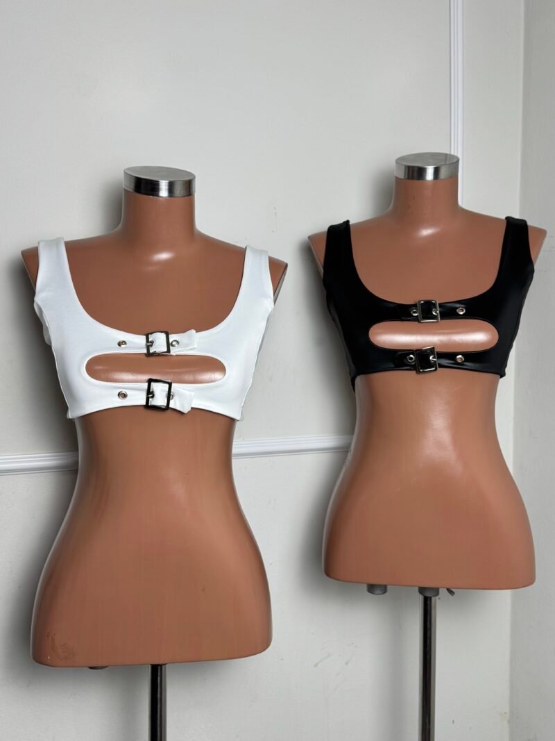 CROPPED FIVELA DUPLA EM CIRRÊ ACETINADO – Imagem 2 [nsid:1010619277]